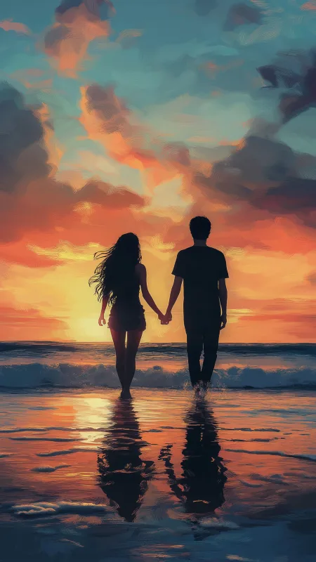 Love Couple HD Wallpaper