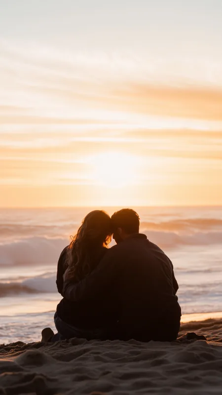 Love Couple Phone Wallpaper