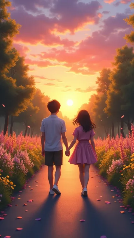 Love Couple HD Wallpaper