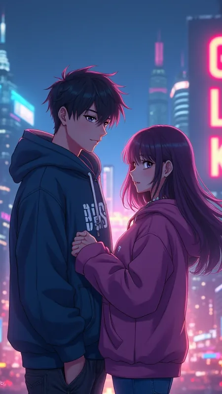 Love Couple Phone Wallpaper