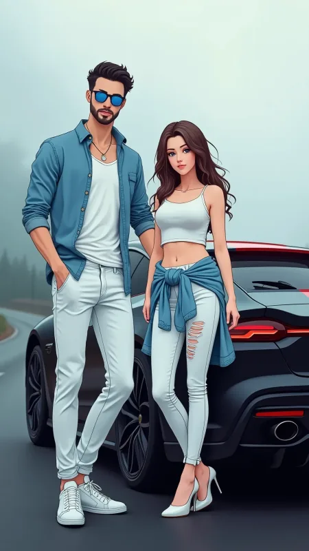 Love Couple HD Wallpaper