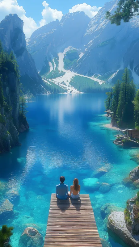 Love Couple HD Wallpaper