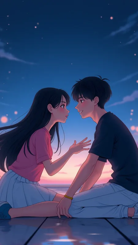 Love Couple Phone Wallpaper