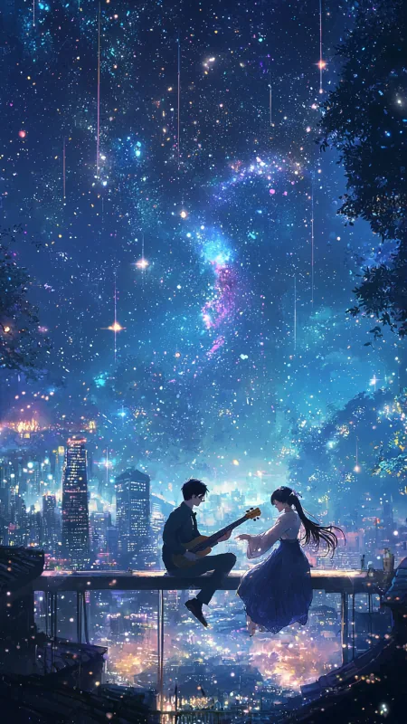 Love Couple Phone Wallpaper