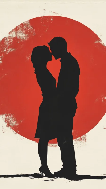 Love Couple Phone Wallpaper