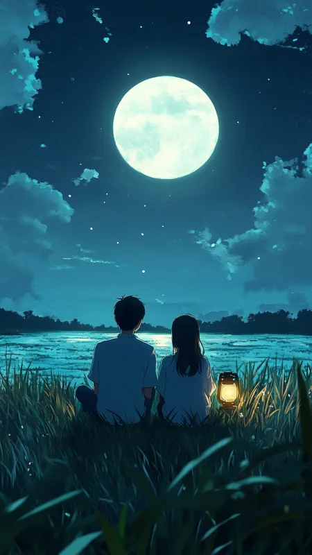 Love Couple Phone Wallpaper