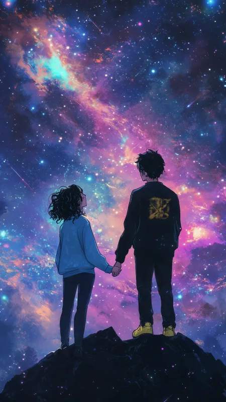 Love Couple Phone Wallpaper