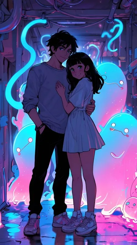 Couple Love Beauty HD Wallpaper