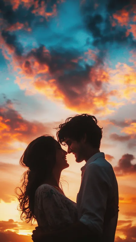 Couple Holding Each HD Love Wallpaper