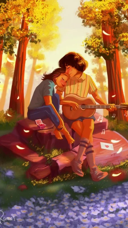 Couple In Love HD Wallpaper