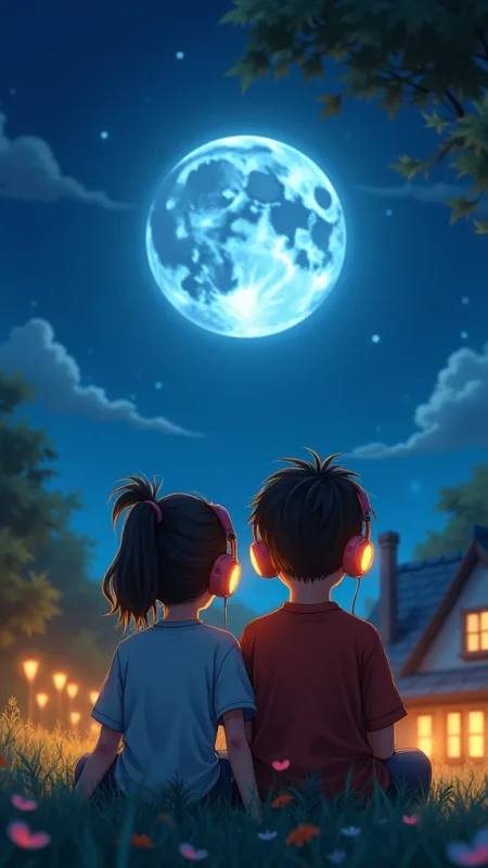 Cute Love Couple Phone Wallpaper