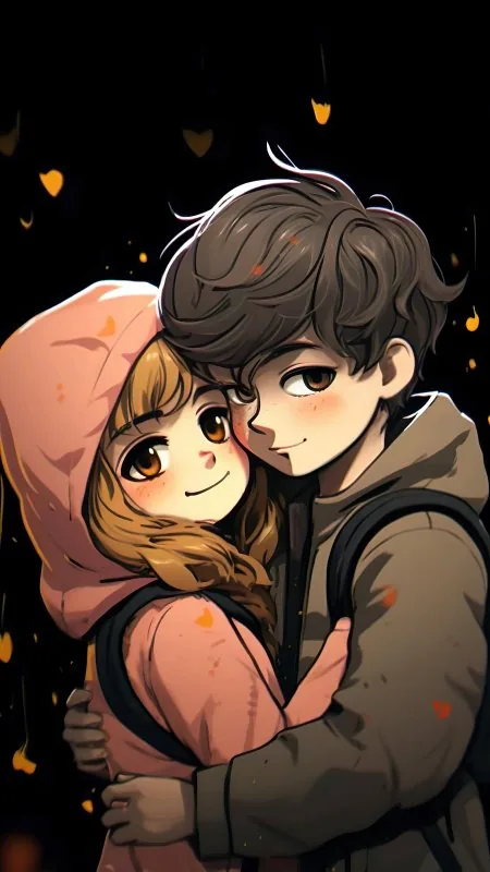 Cute Couple Love Wallpaper