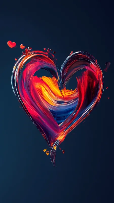 Love Heart HD Wallpaper