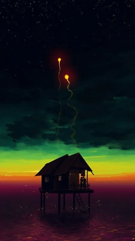 Love Night HD Wallpaper
