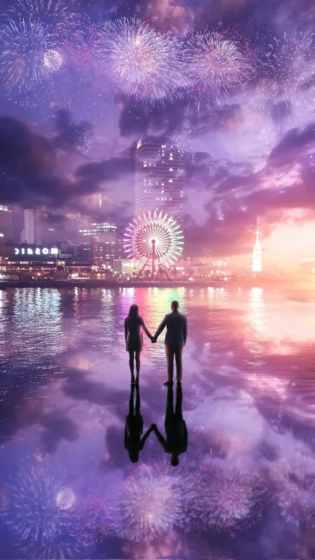 Love To Spend Time With You Phone Wallpaper