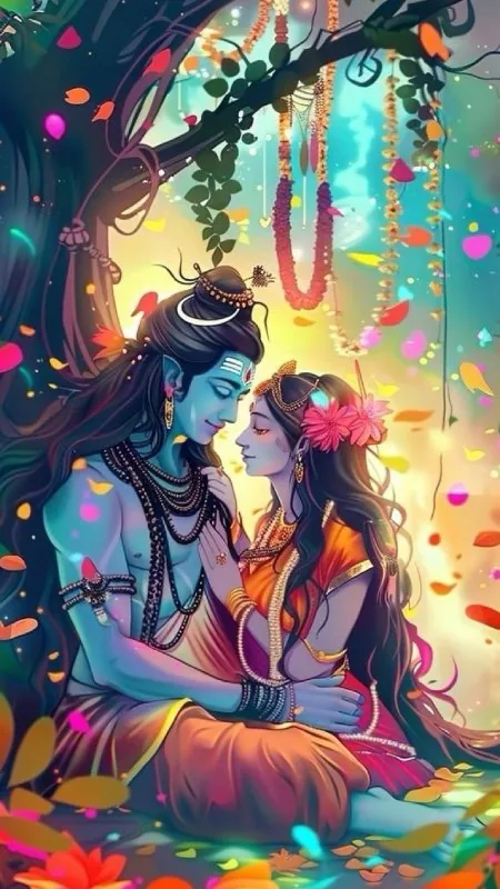 Shiv Parvati Shivshakti HD Mahadev Wallpaper