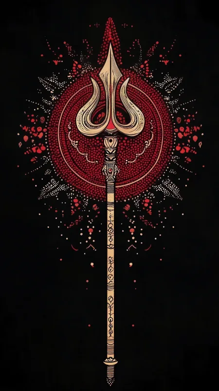 Mahadev Trishula Wallpaper