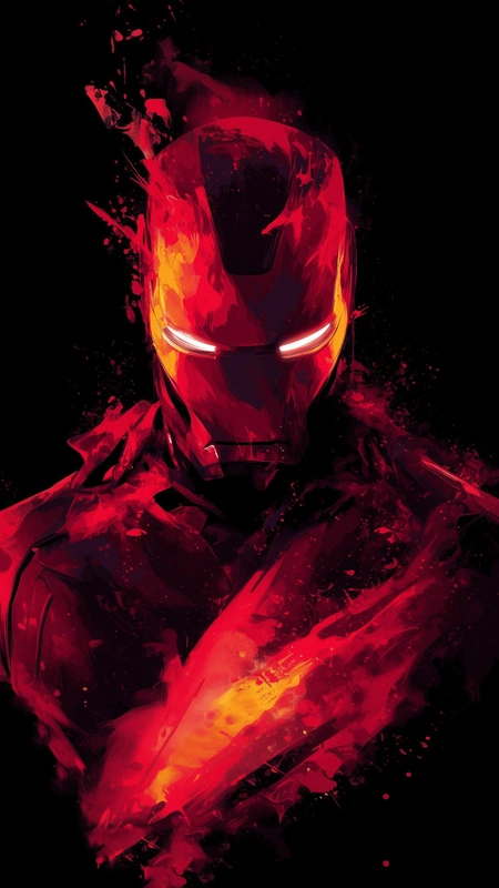 Molten Armor Hero Wallpaper