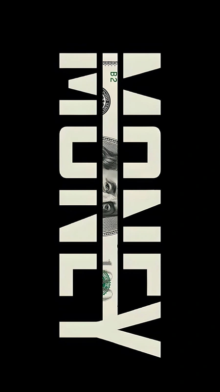 Money Typography Wallpaper
