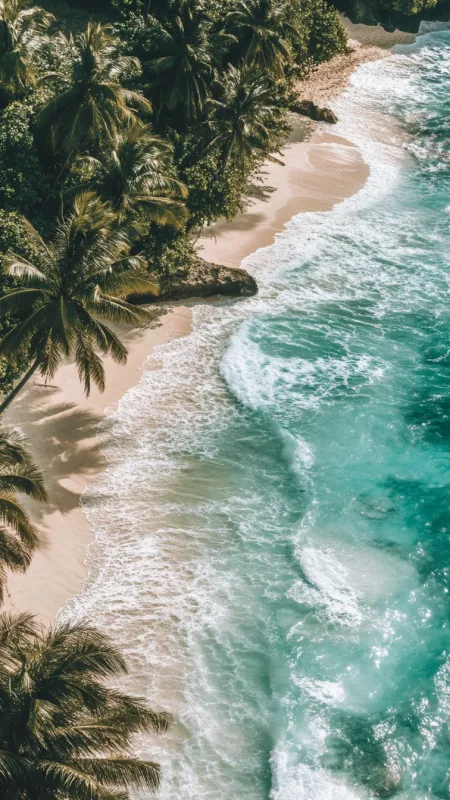 Beach Art HD Nature Wallpaper