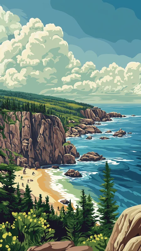Nature Beautiful Beach Wallpaper