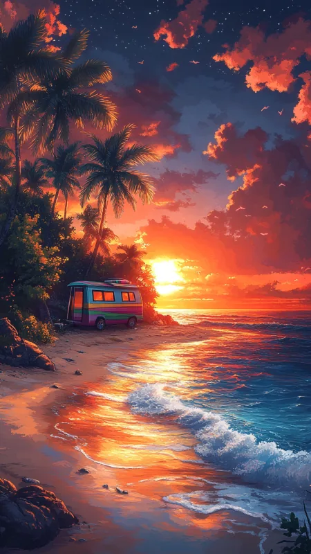 Beautiful Beach HD Nature Wallpaper