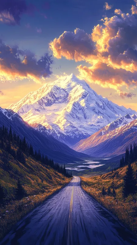 Nature Beautiful Mountain Landscape Wallpaper
