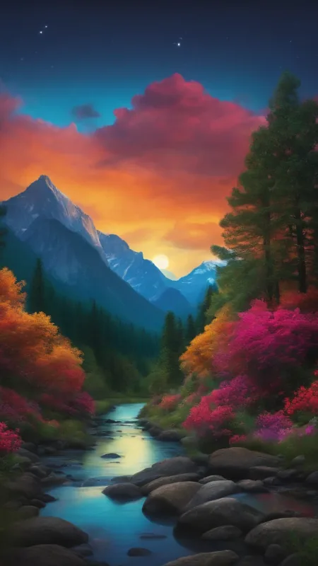 Nature Beautiful Mountains Wallpaper