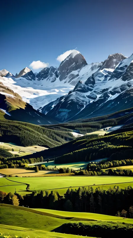 Beautiful Mountains HD Nature Wallpaper