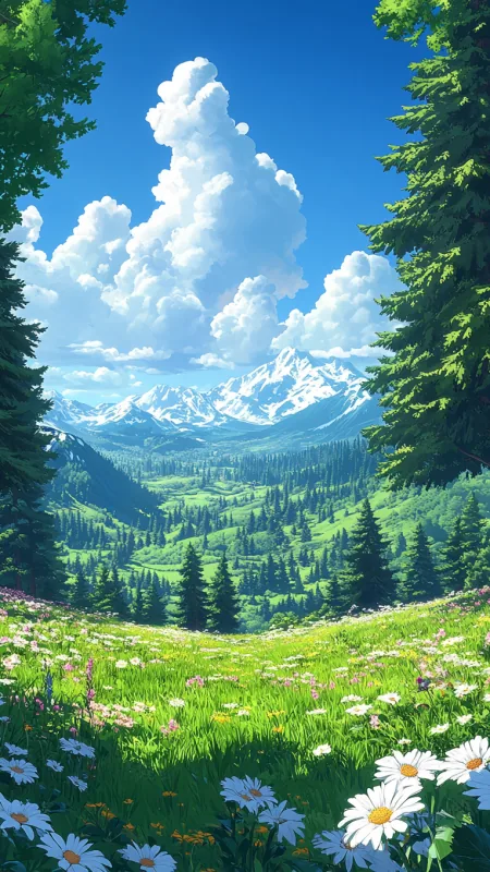 Nature Beautiful Mountains Wallpaper