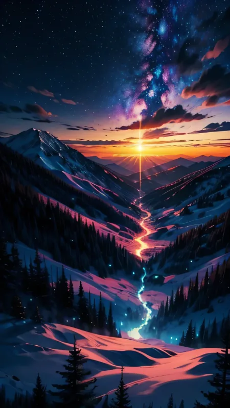 Nature Beautiful Mountains Wallpaper