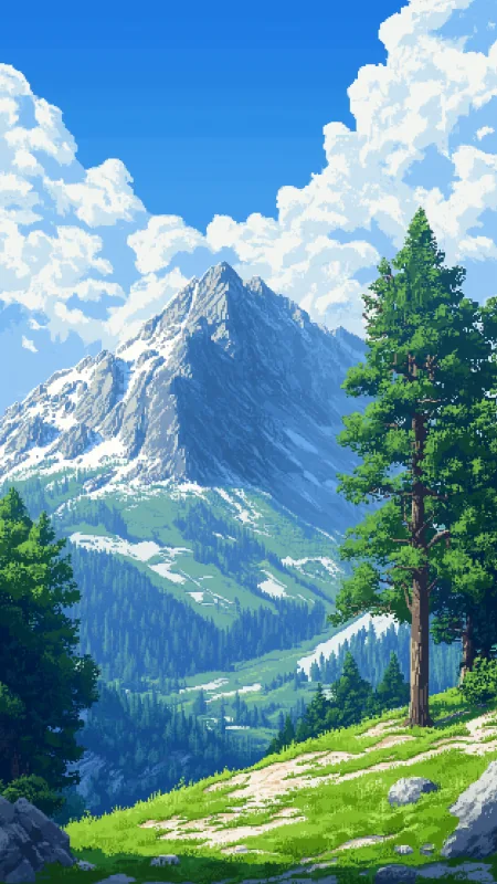 Beautiful Mountains Nature Wallpaper