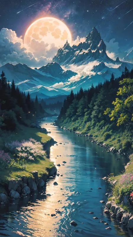 Beautiful Mountains Nature Wallpaper