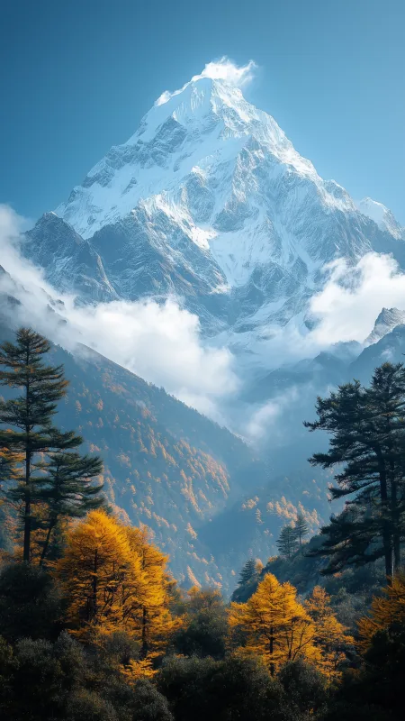 Nature Beautiful Mountains Wallpaper