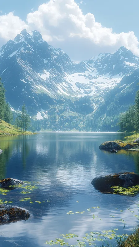 Beautiful Mountains Nature Wallpaper