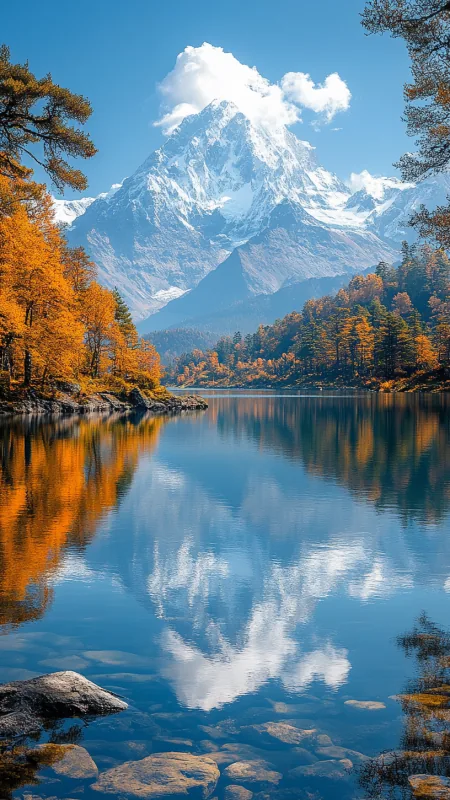 Nature Beautiful Mountains Wallpaper
