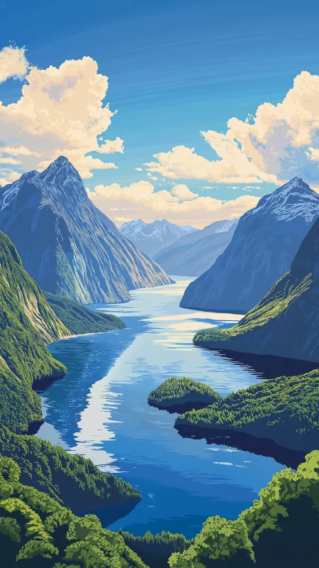 Beautiful Mountains HD Nature Wallpaper