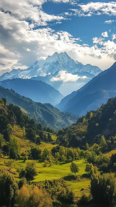 Nature Beautiful Mountains Wallpaper
