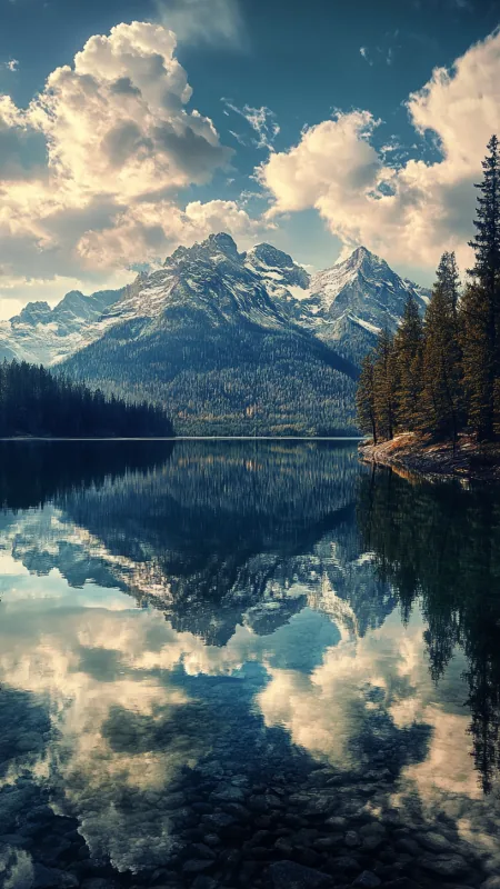 Nature Beautiful Mountains Wallpaper