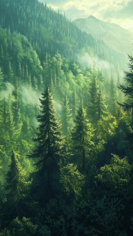 Beautiful Mountains Nature Wallpaper