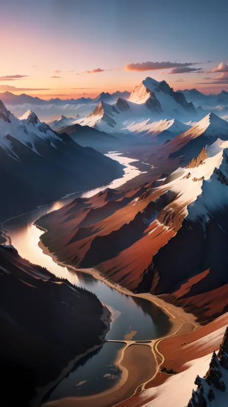 Beautiful Mountains HD Nature Wallpaper