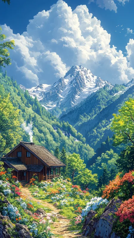 Nature Beautiful Mountains Wallpaper