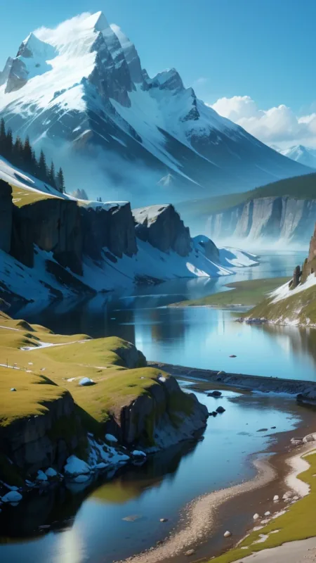 Beautiful Mountains HD Nature Wallpaper
