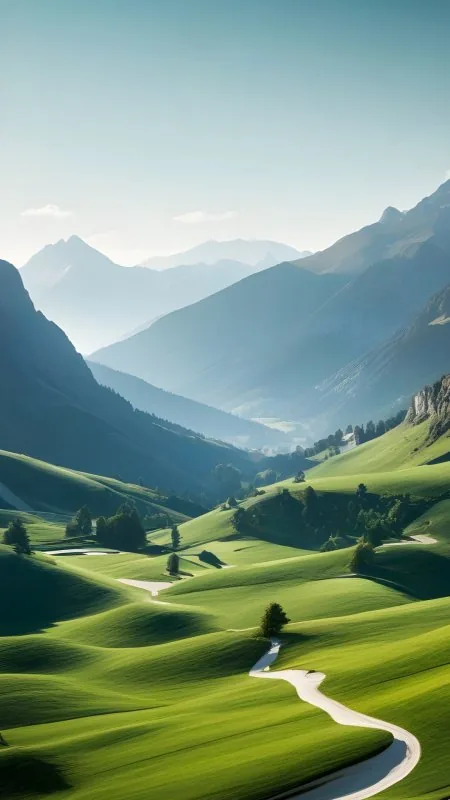 Nature Beautiful Mountains Wallpaper