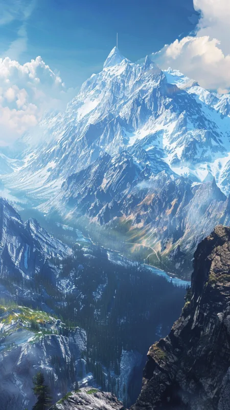 Cinniko Mountains Nature Wallpaper
