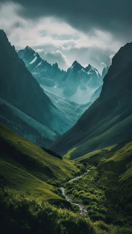 Cloud Mountain Natural Landscape Nature Wallpaper