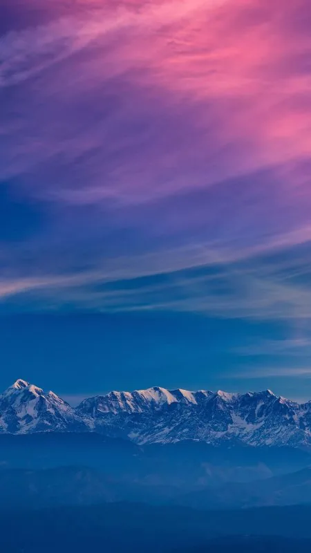Colorful Afterglow Nature Wallpaper