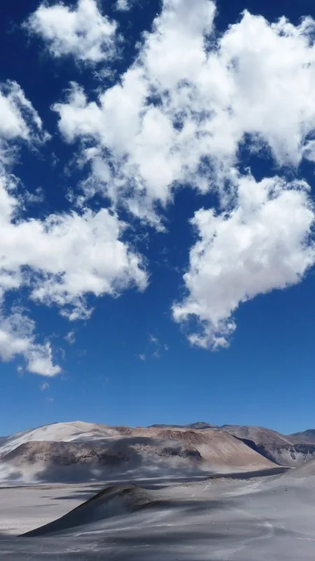 Desert Mountains Countryside Arid Land Nature Wallpaper
