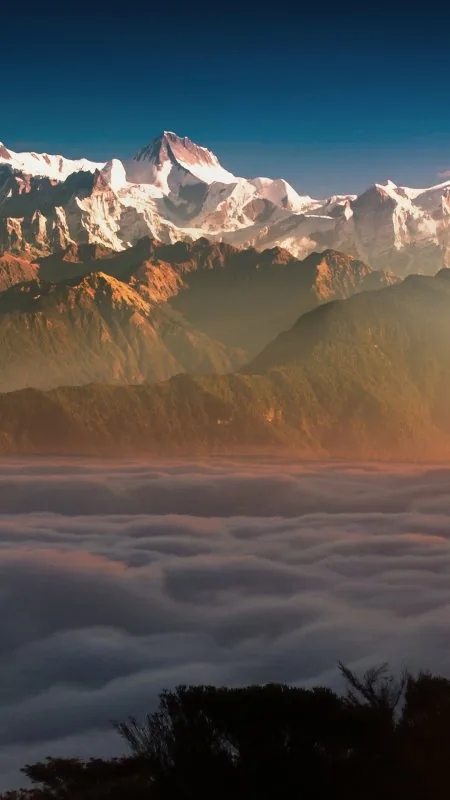Glacier Mountain HD Nature Wallpaper