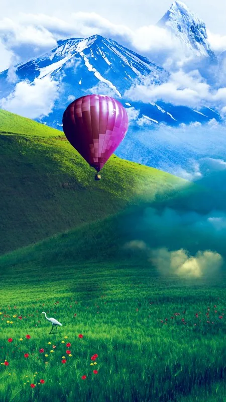 Hot Air Balloons HD Nature Wallpaper